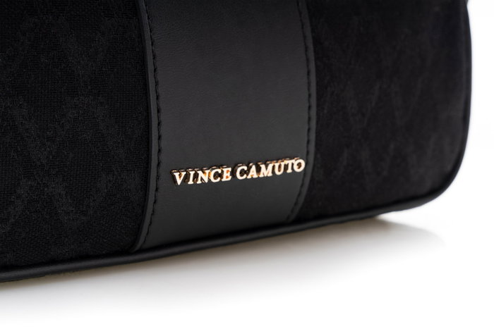 Vince Camuto Bolso Bandolera Negro Piel de Polivinilo